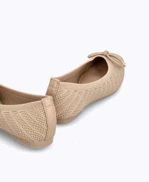 Akira Ballerina Flats - Nude