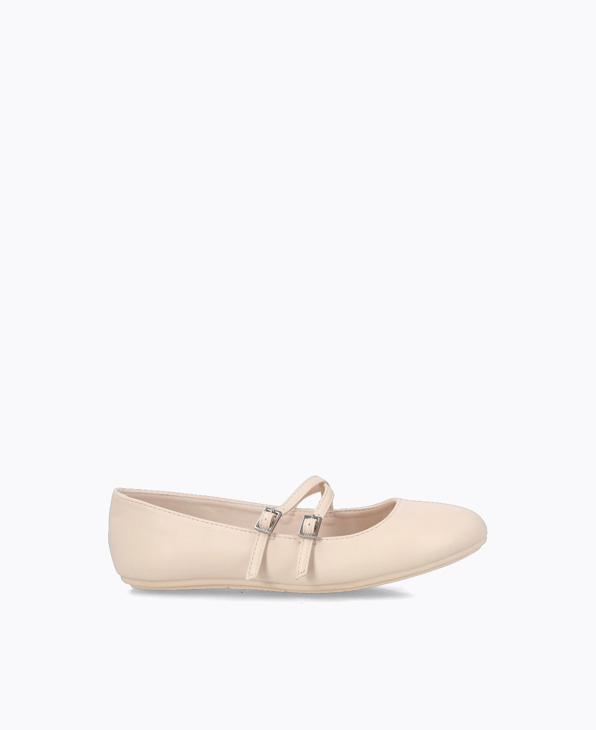 Allie Mary Jane Flats - Beige