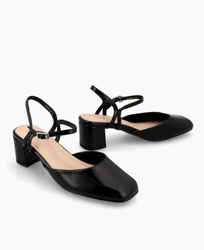 Alora Heel Pumps - Black