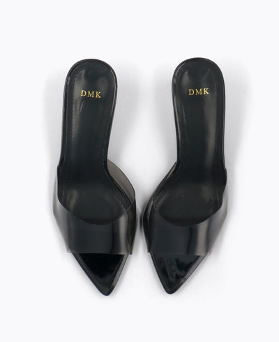 Ariel Heel Sandals - Black