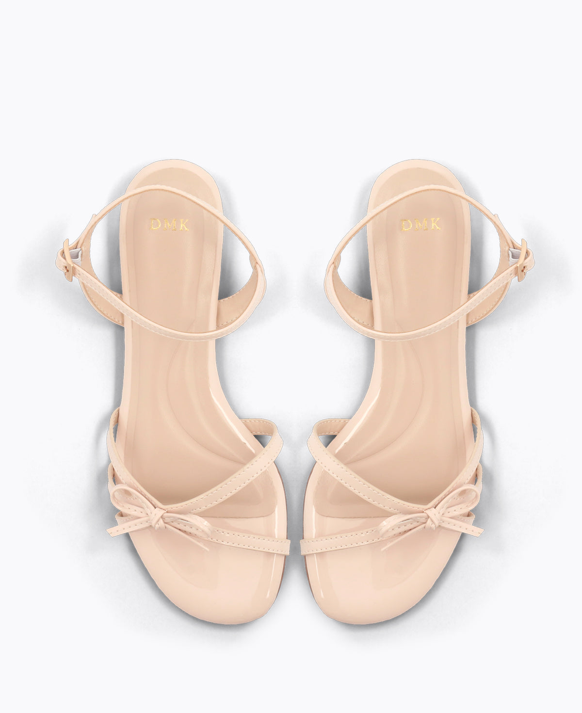 Aurora Bow Flat Sandals - Nude