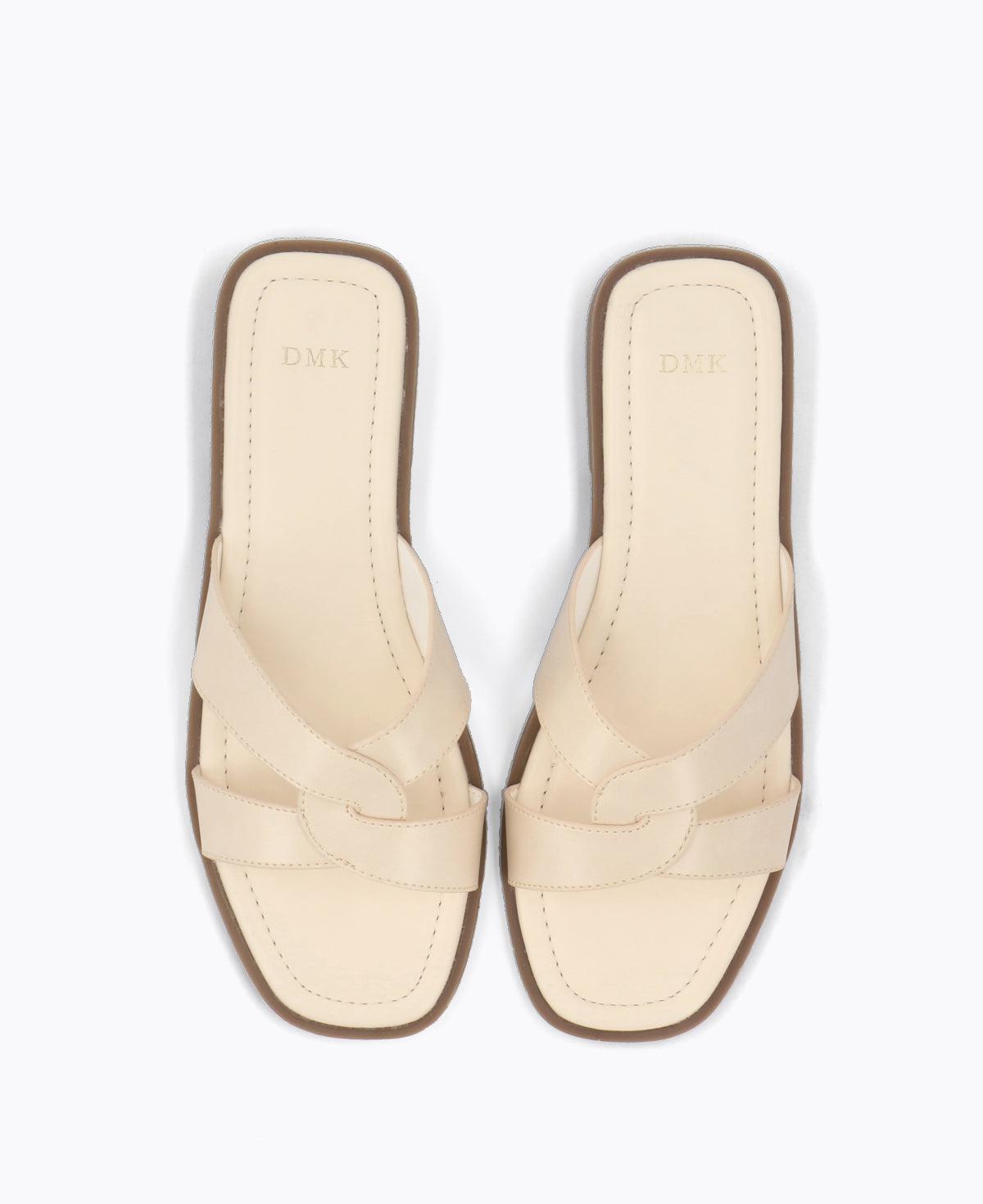 Billie Flat Sandals - Beige