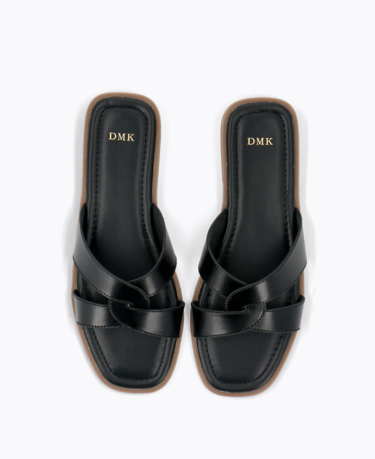 Billie Flat Sandals - Black