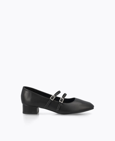 Carrie Mary Janes - Matte Black