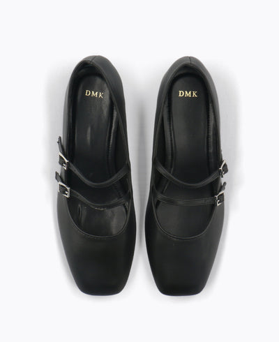 Carrie Mary Janes - Matte Black