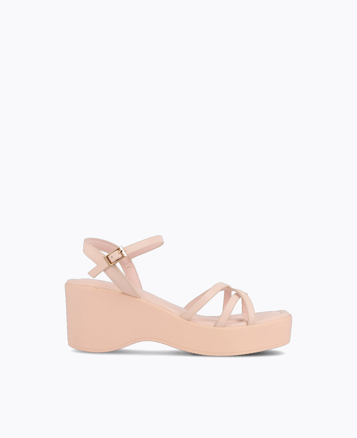 Celestial Platform Heel Sandals - Pink