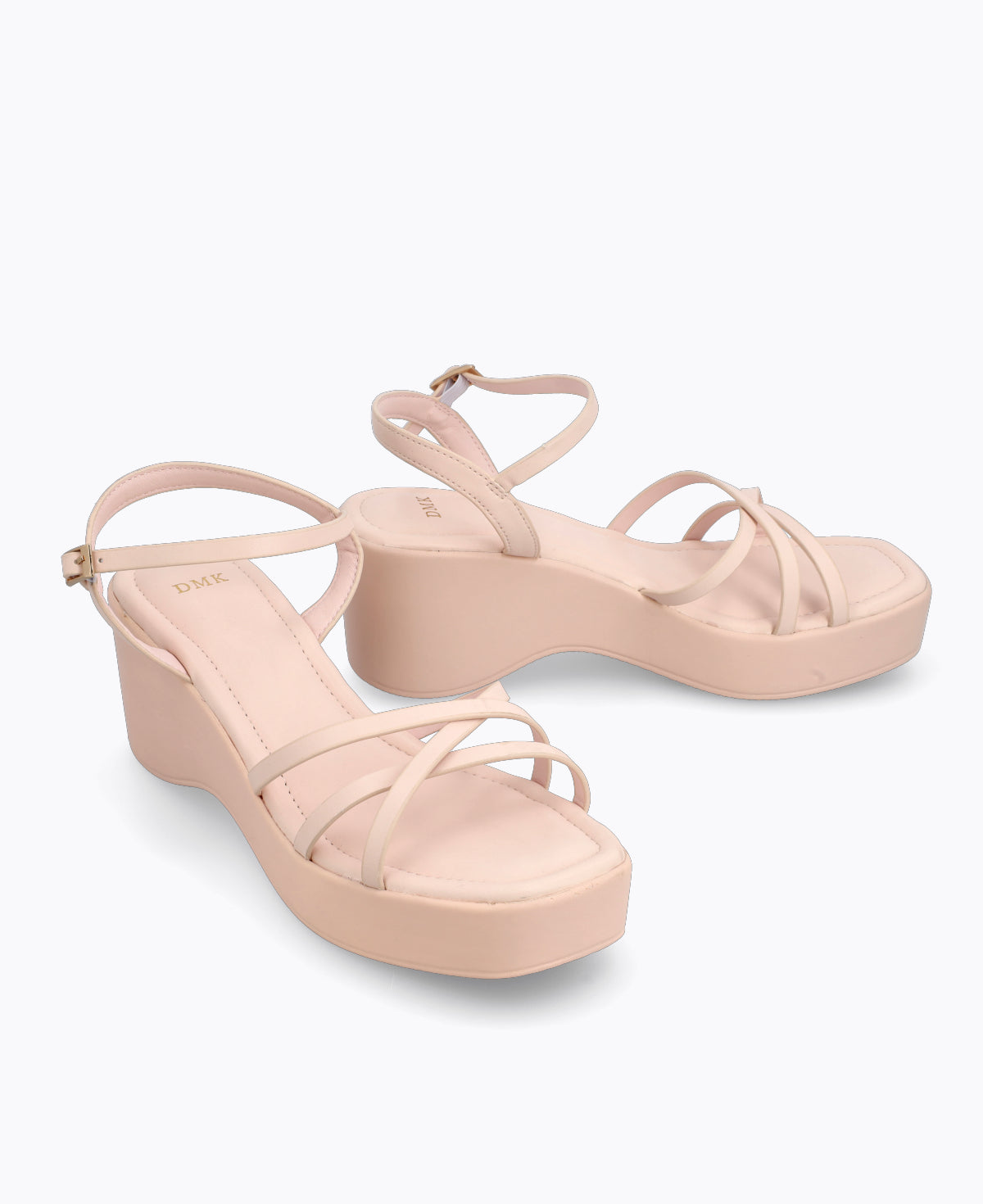 Celestial Platform Heel Sandals - Pink