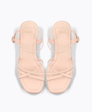 Celestial Platform Heel Sandals - Pink