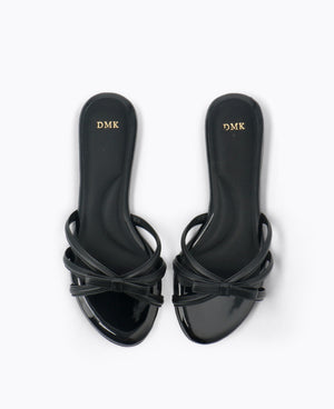 Chernice Flat Sandals - Black