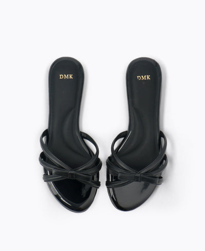 Chernice Flat Sandals - Black