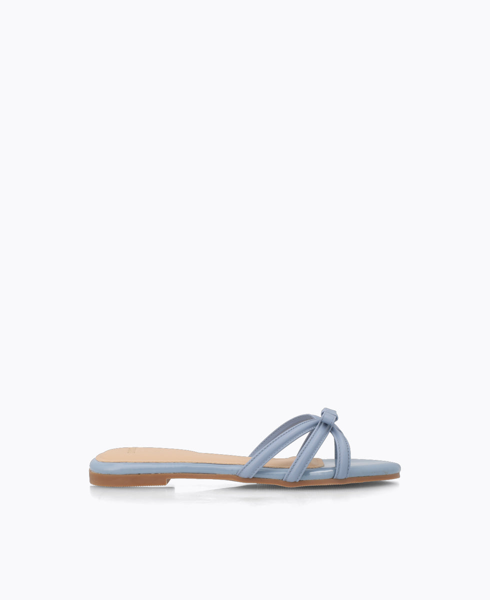 Chernice Flat Sandals - Blue – DMK