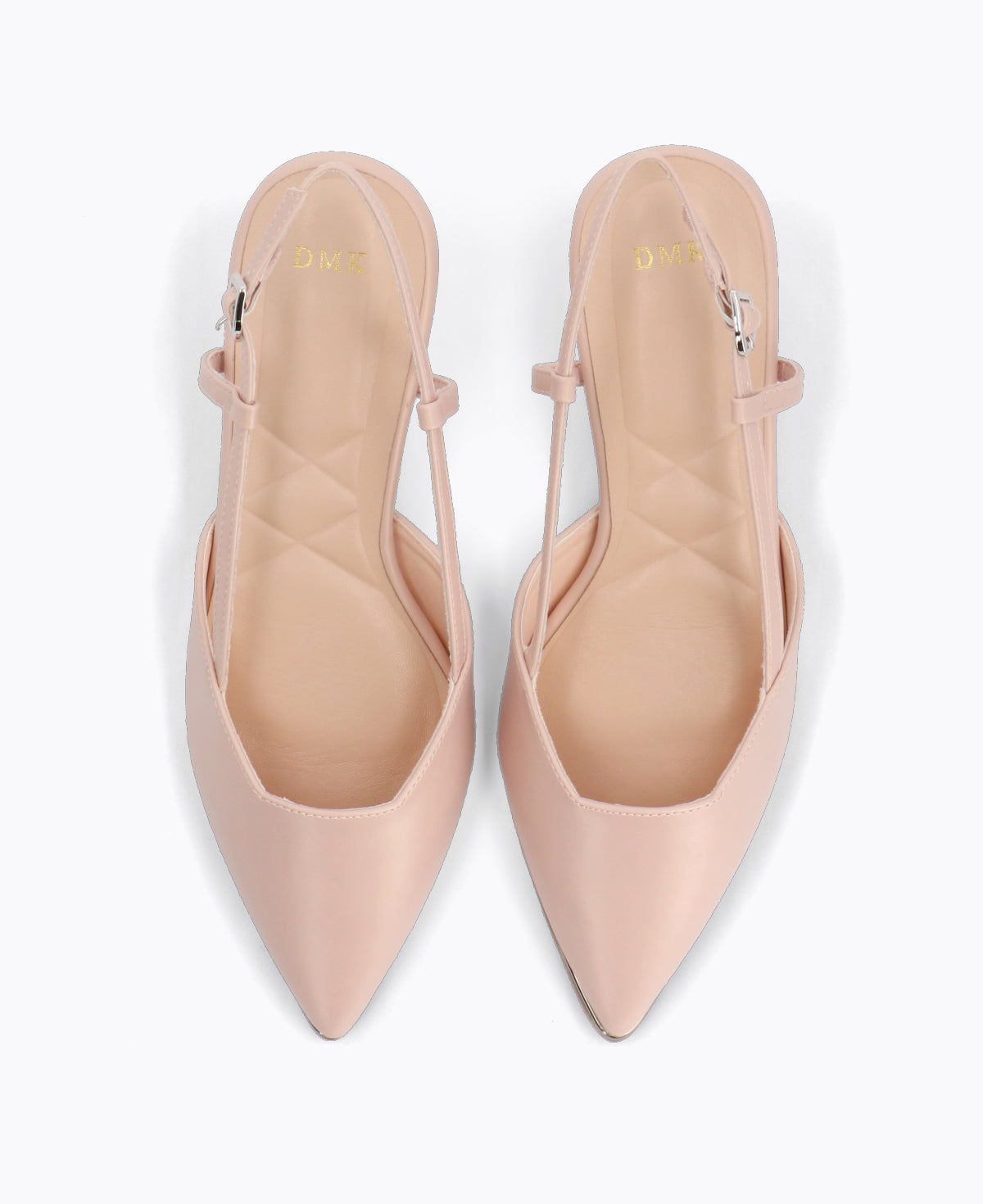 Clara Slingback Heel Pumps - Pink