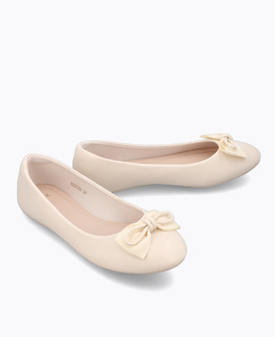 Claudia Ballerina Flats - Beige