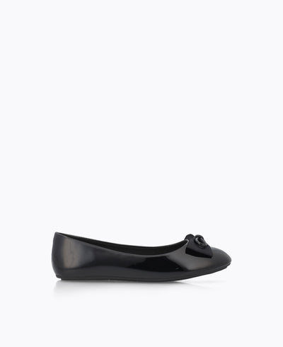 Claudia Ballerina Flats - Black