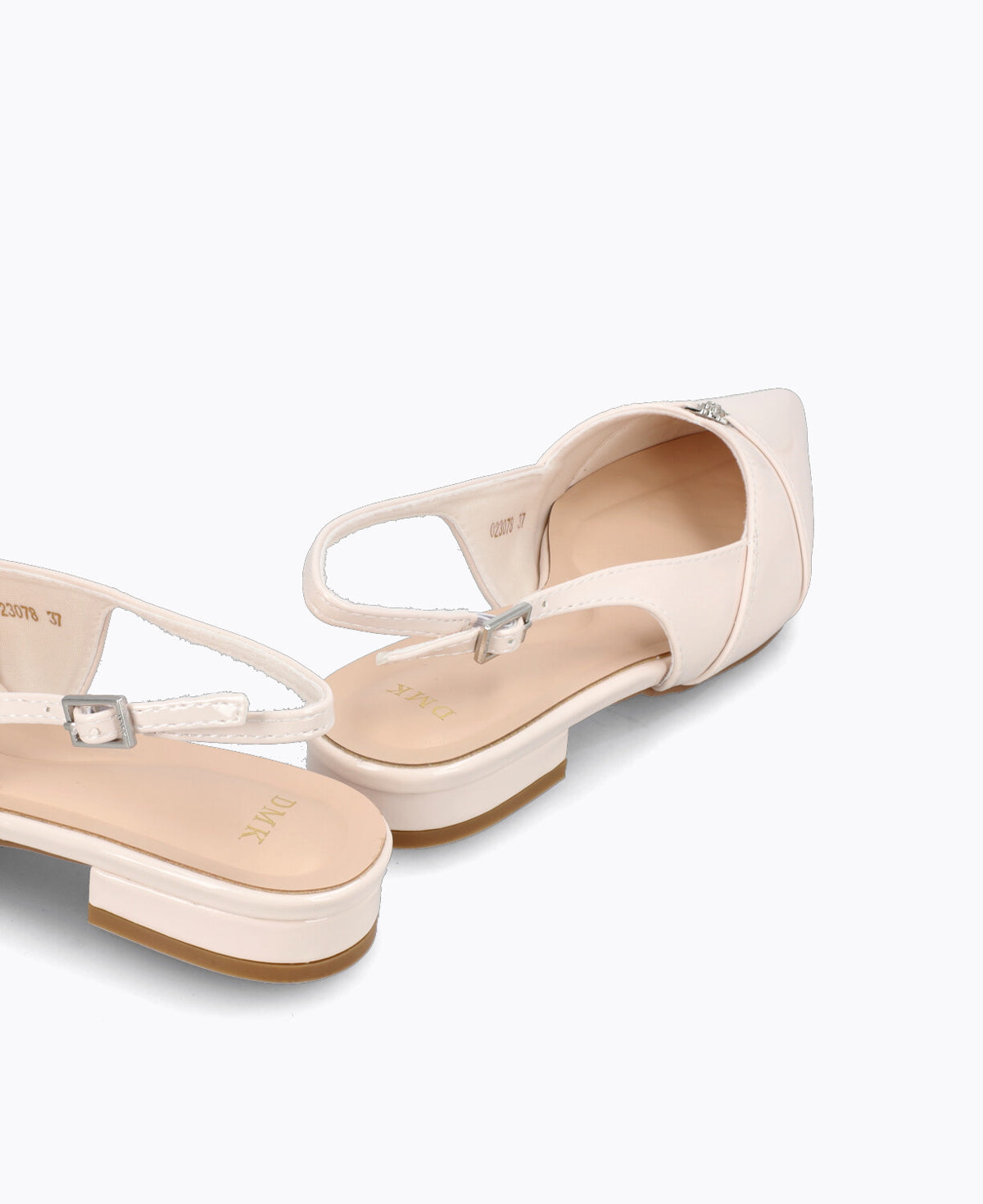 Colette Slingback Heel Pumps - Beige