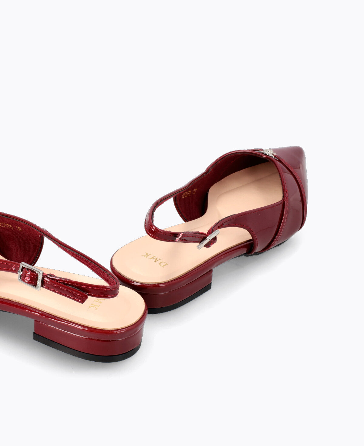 Colette Slingback Heel Pumps - Maroon