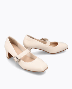Delphi Mary Janes - Beige