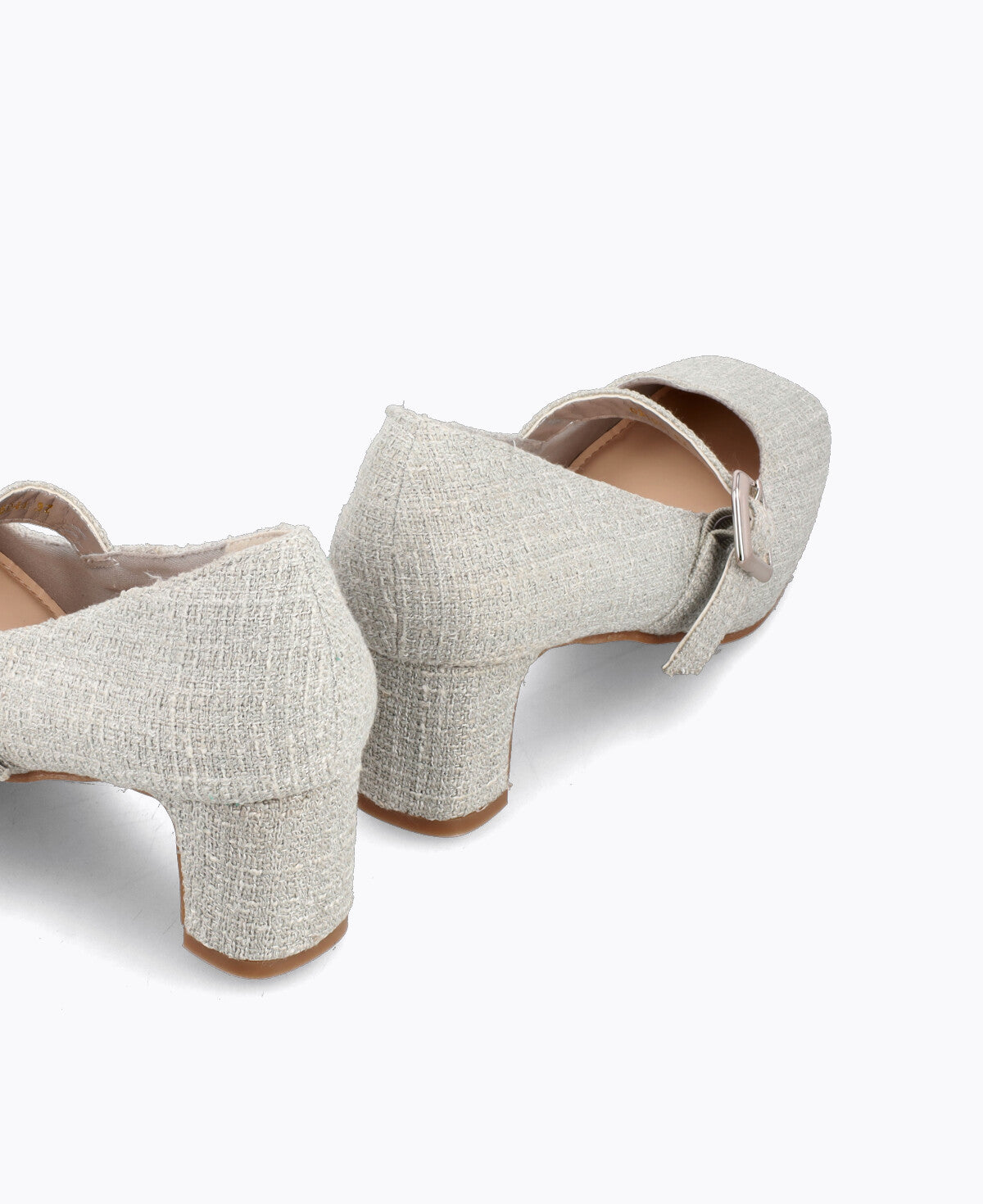 Delphi Mary Janes - Grey