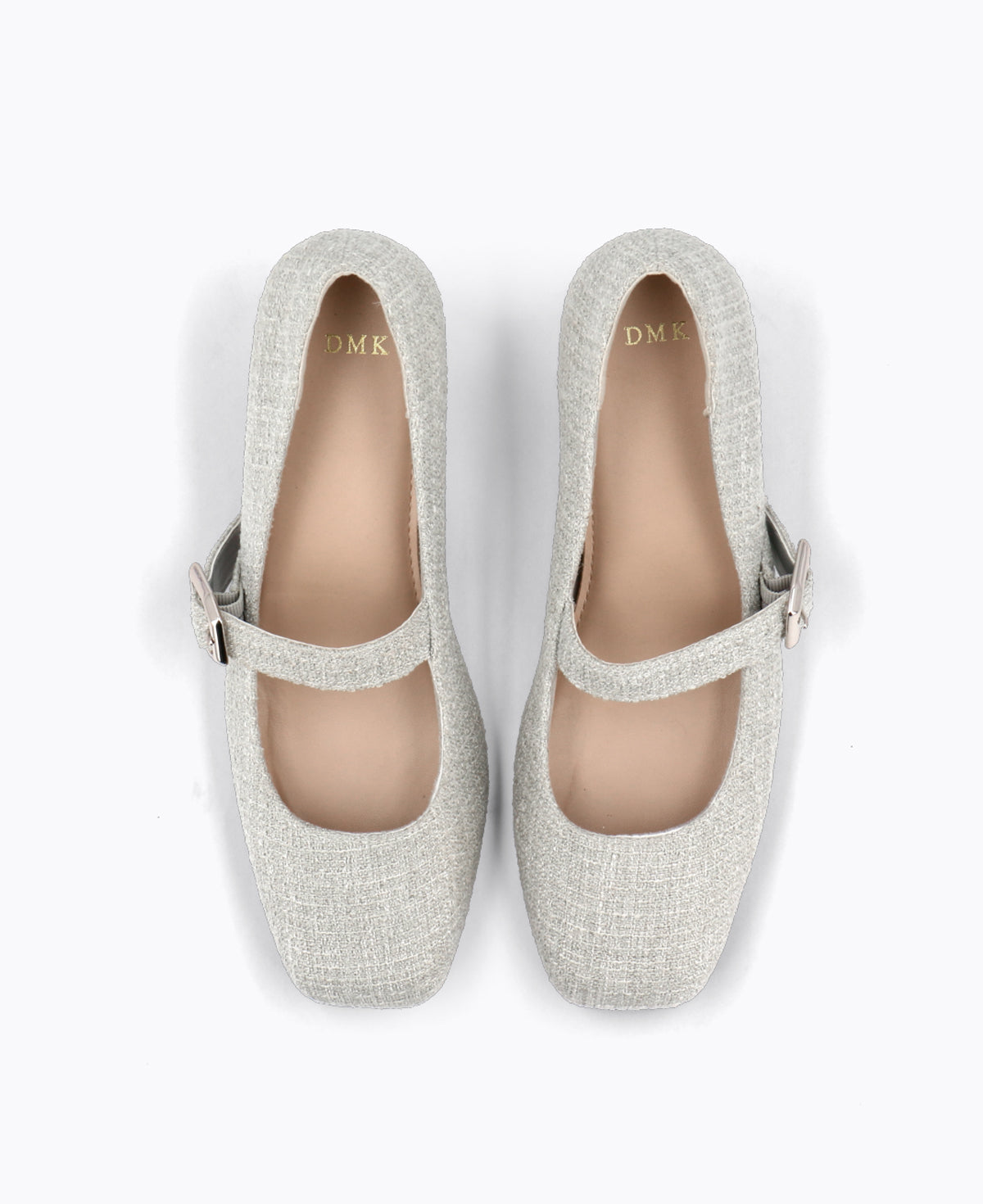 Delphi Mary Janes - Grey