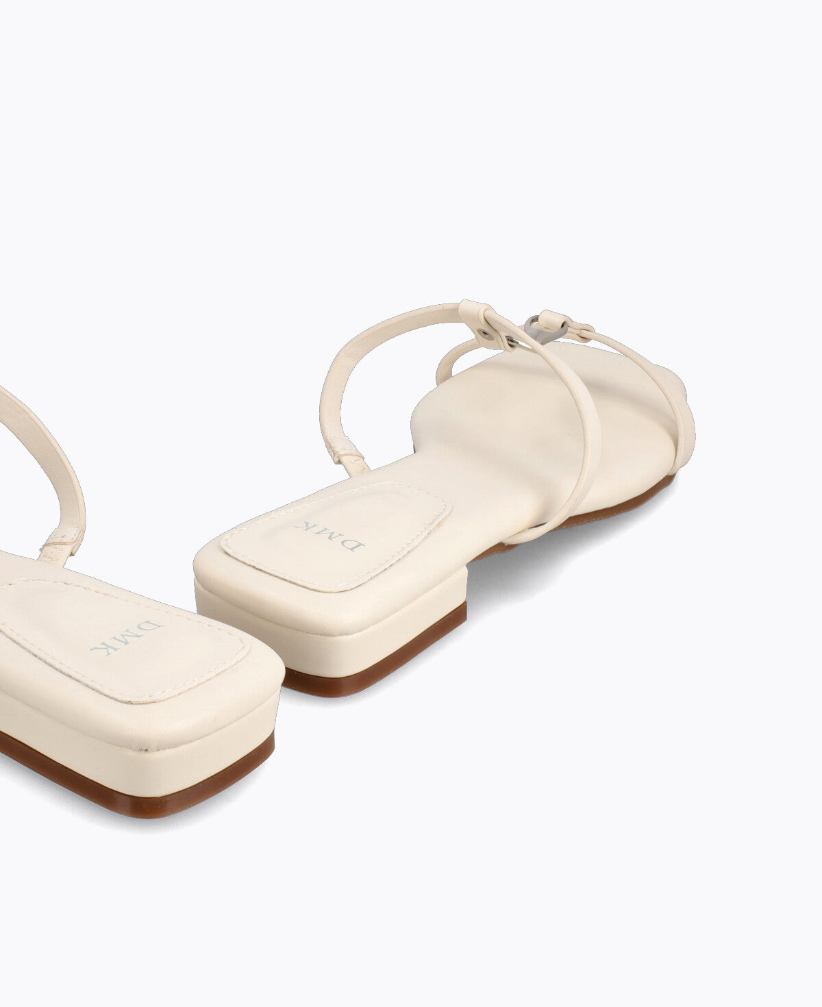 Emma Flat Sandals - Beige