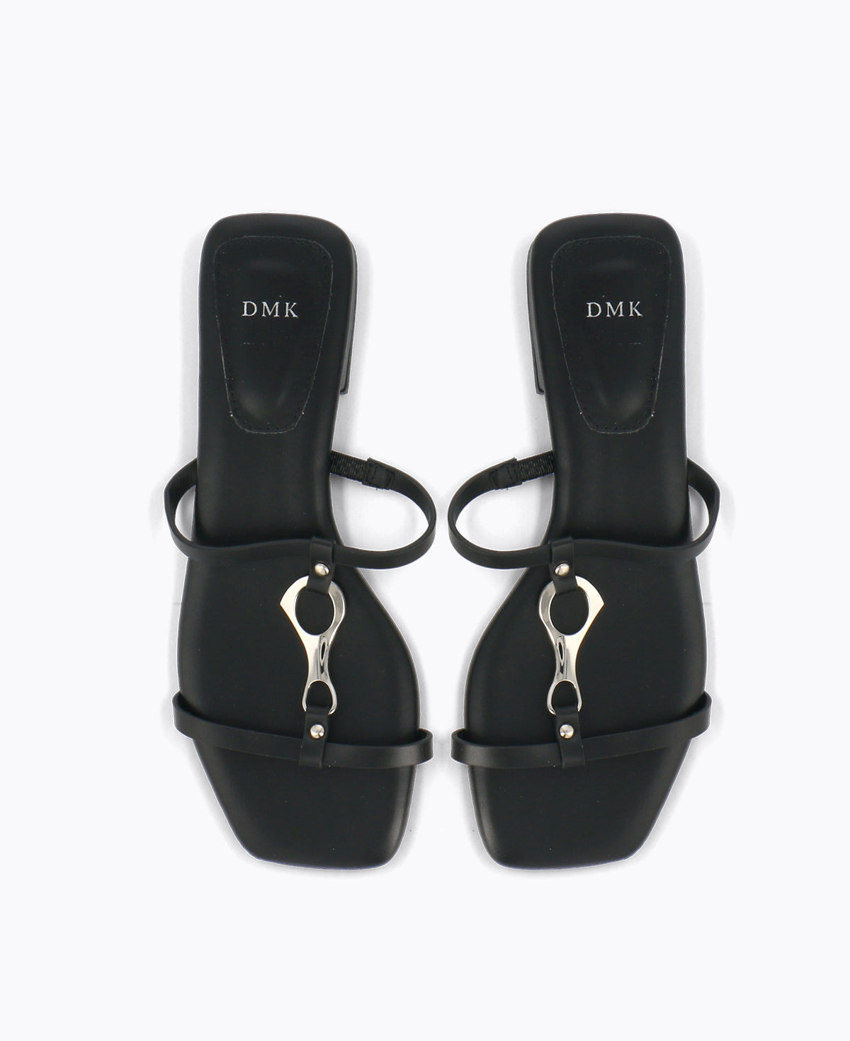 Emma Flat Sandals - Black
