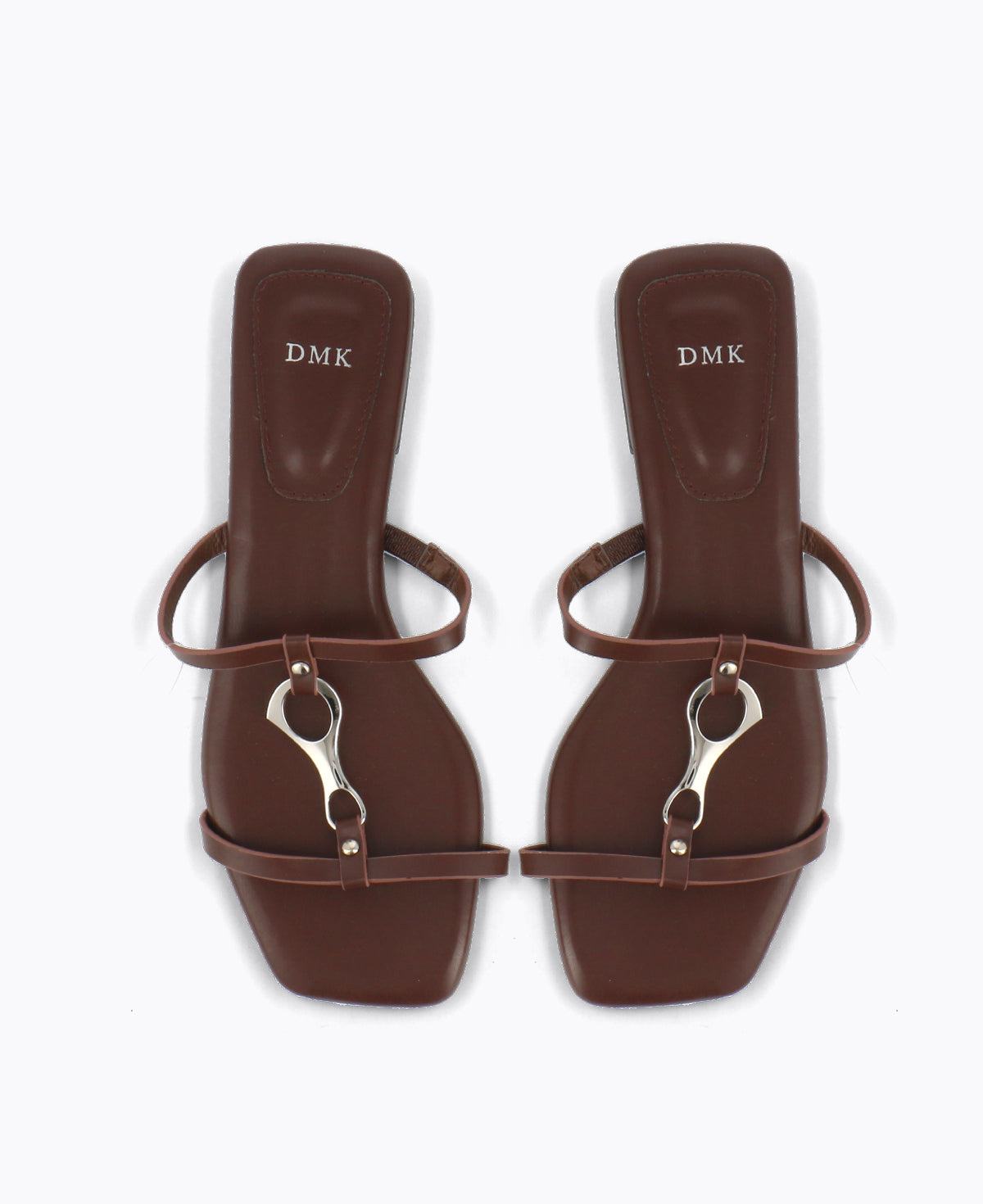 Emma Flat Sandals - Brown