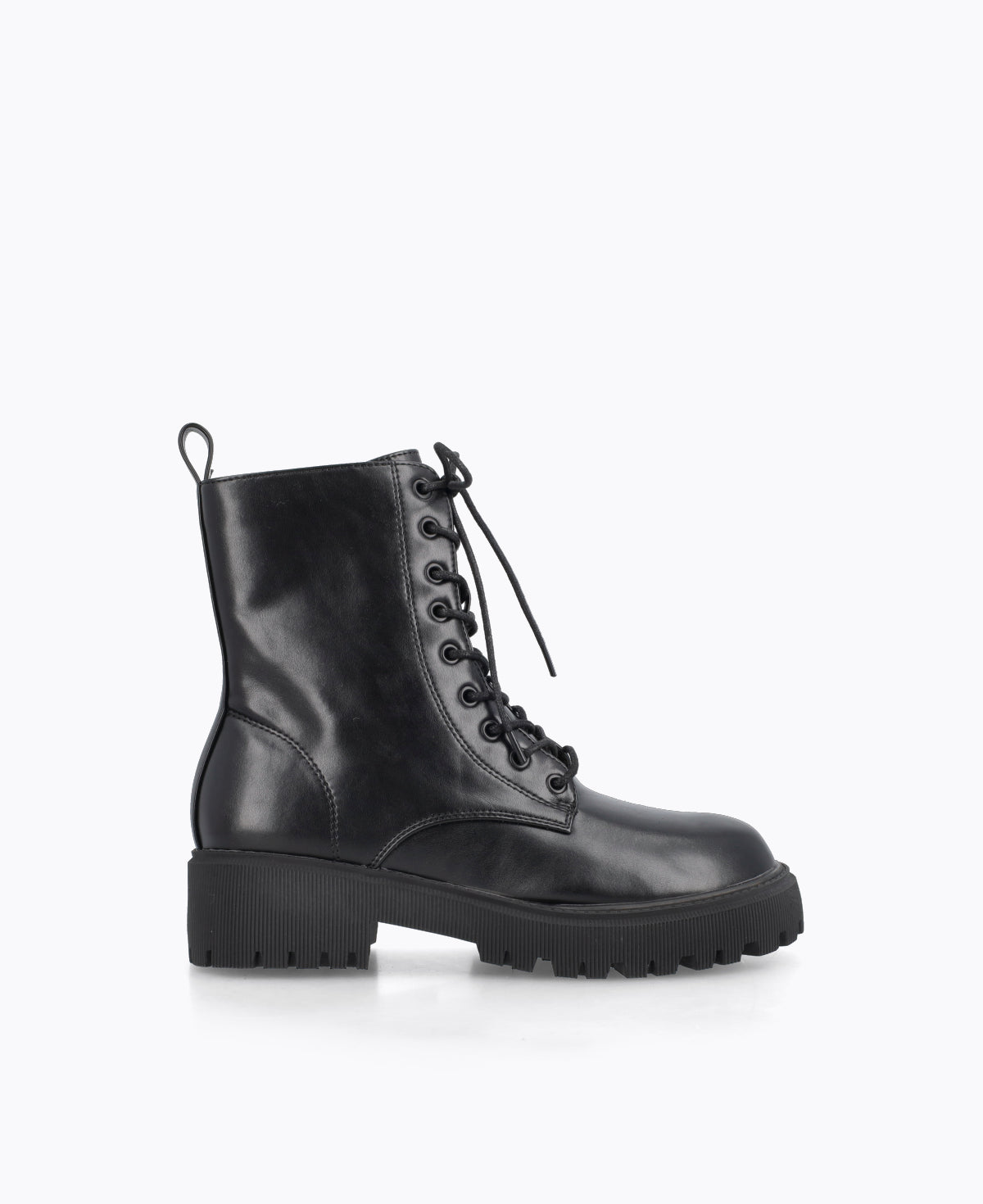 Enzo Combat Boots - Black