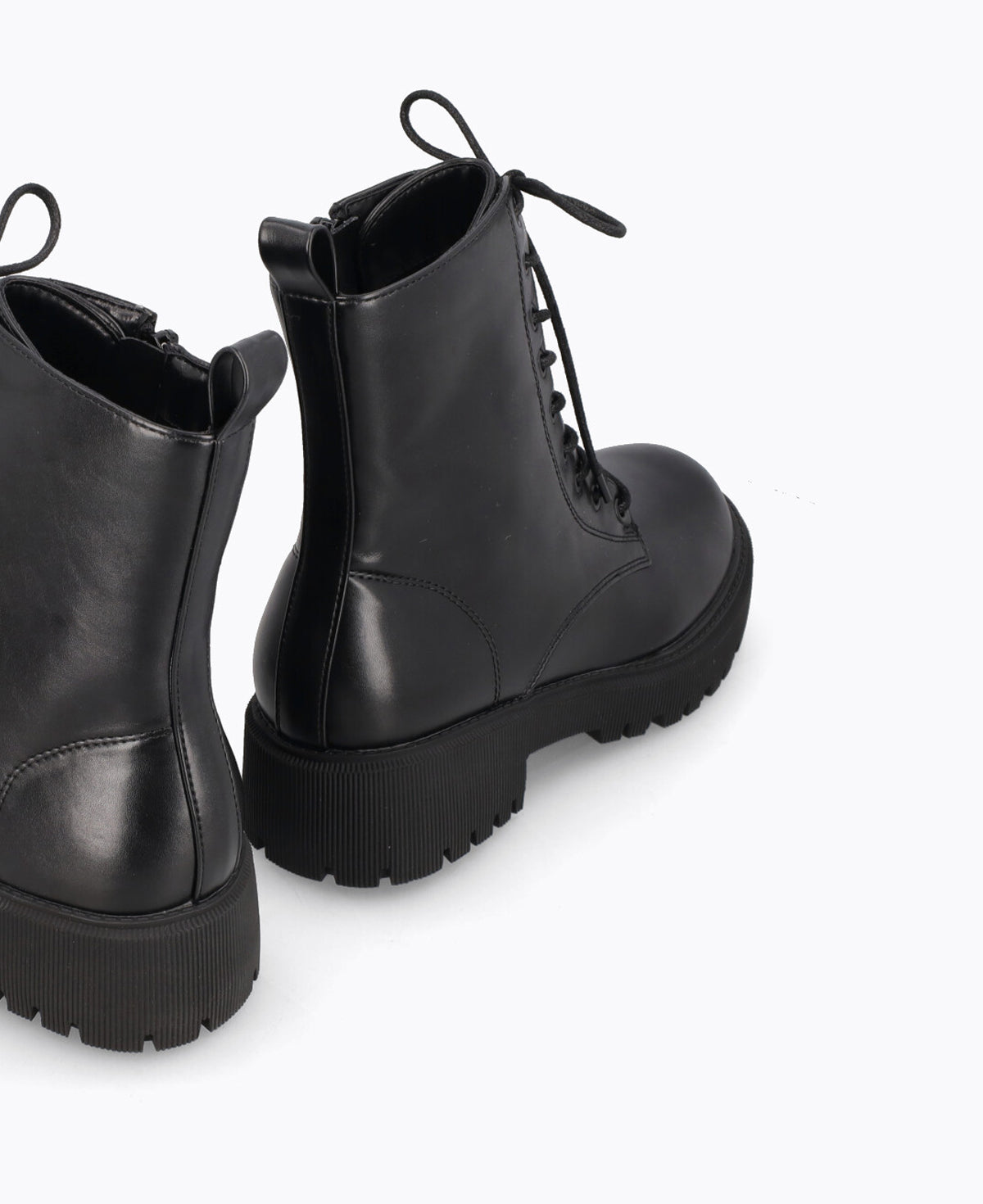 Enzo Combat Boots - Black