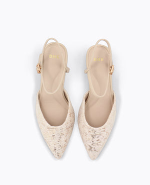 Esme Heel Pumps - Beige