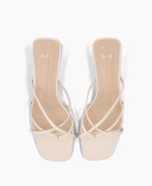 Gigi Heel Sandals - Beige