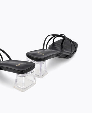 Gigi Heel Sandals - Black