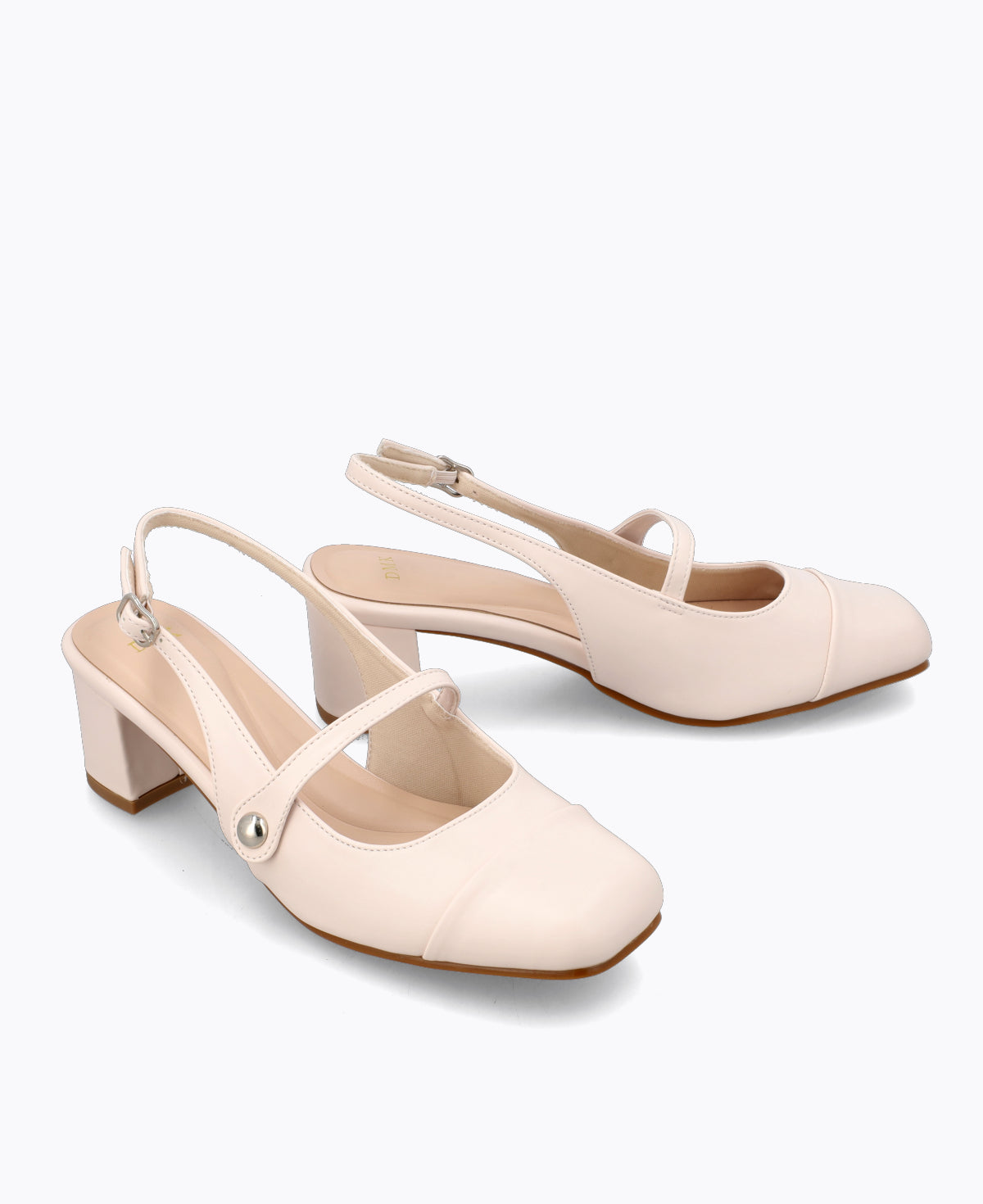 Haelyn Slingback Mary Janes - Beige