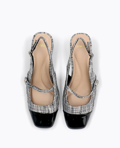 Haelyn Slingback Mary Janes - Multi