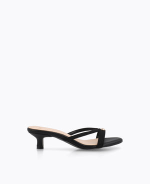 Haven Heel Sandals - Black