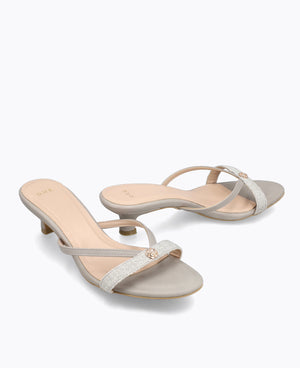 Haven Heel Sandals - Grey