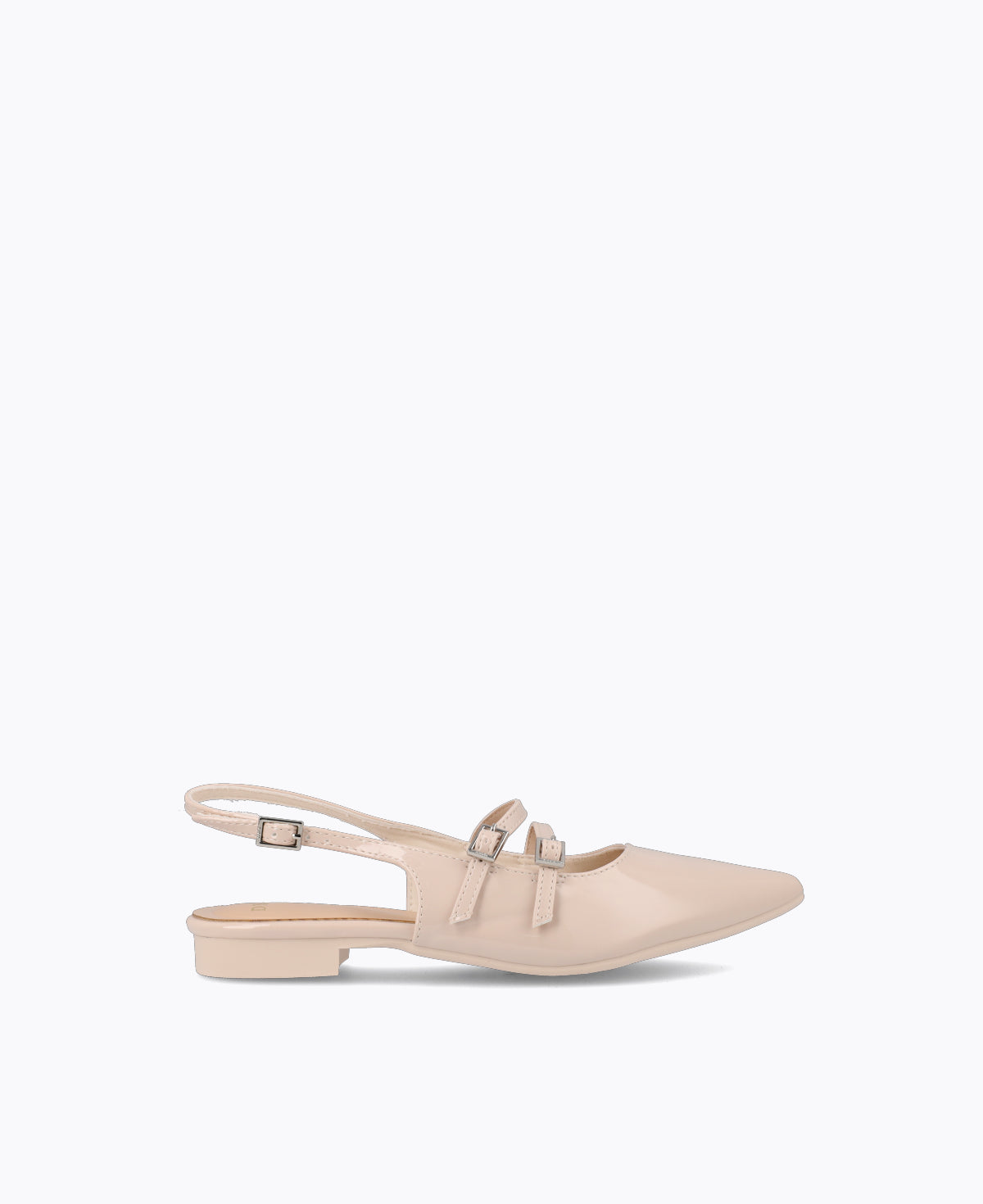 Inca Slingback Mary Jane Flats V2 - Nude