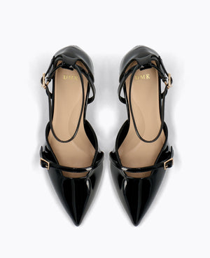 Inez Heel Pumps - Black