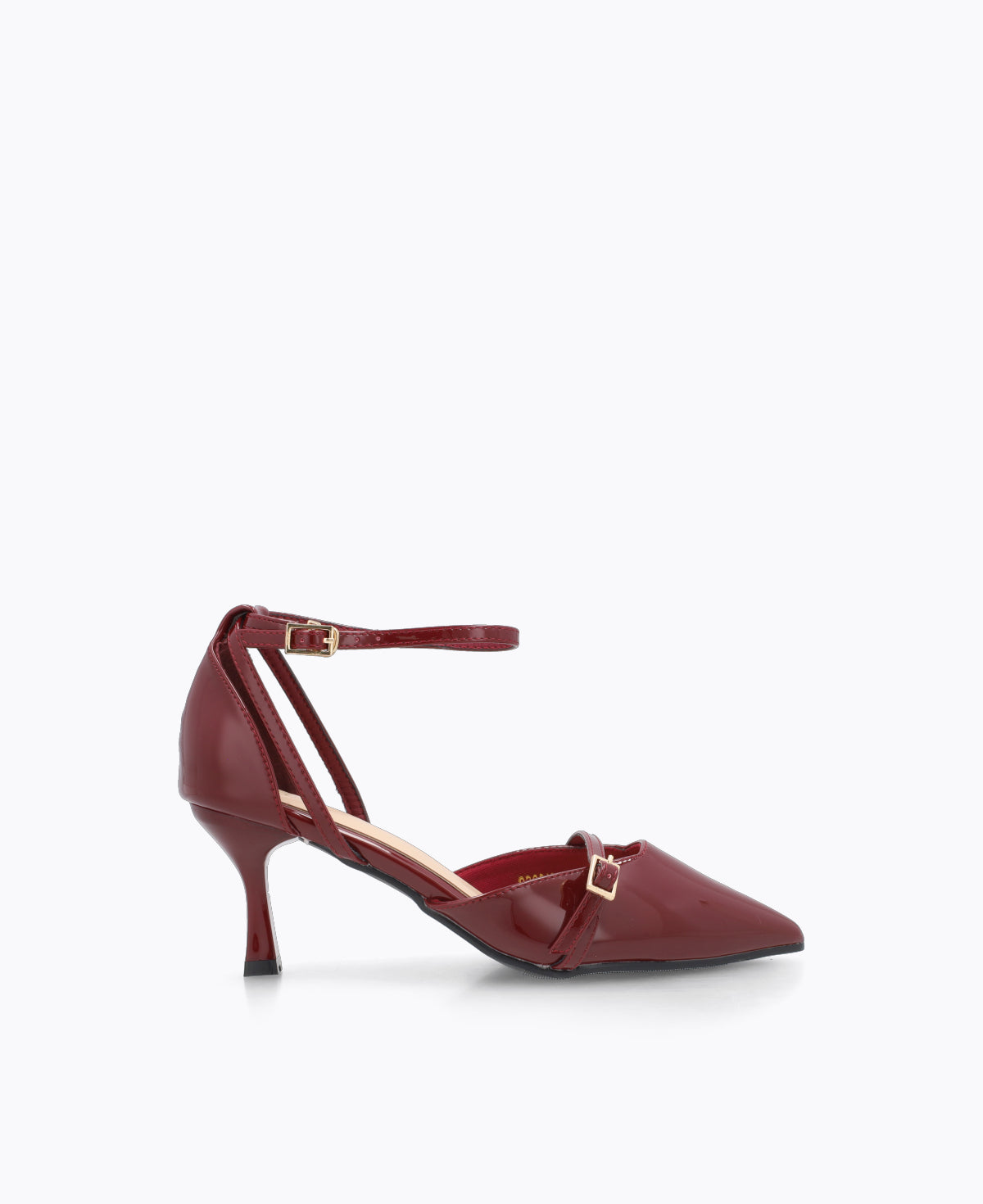 Inez Heel Pumps - Maroon