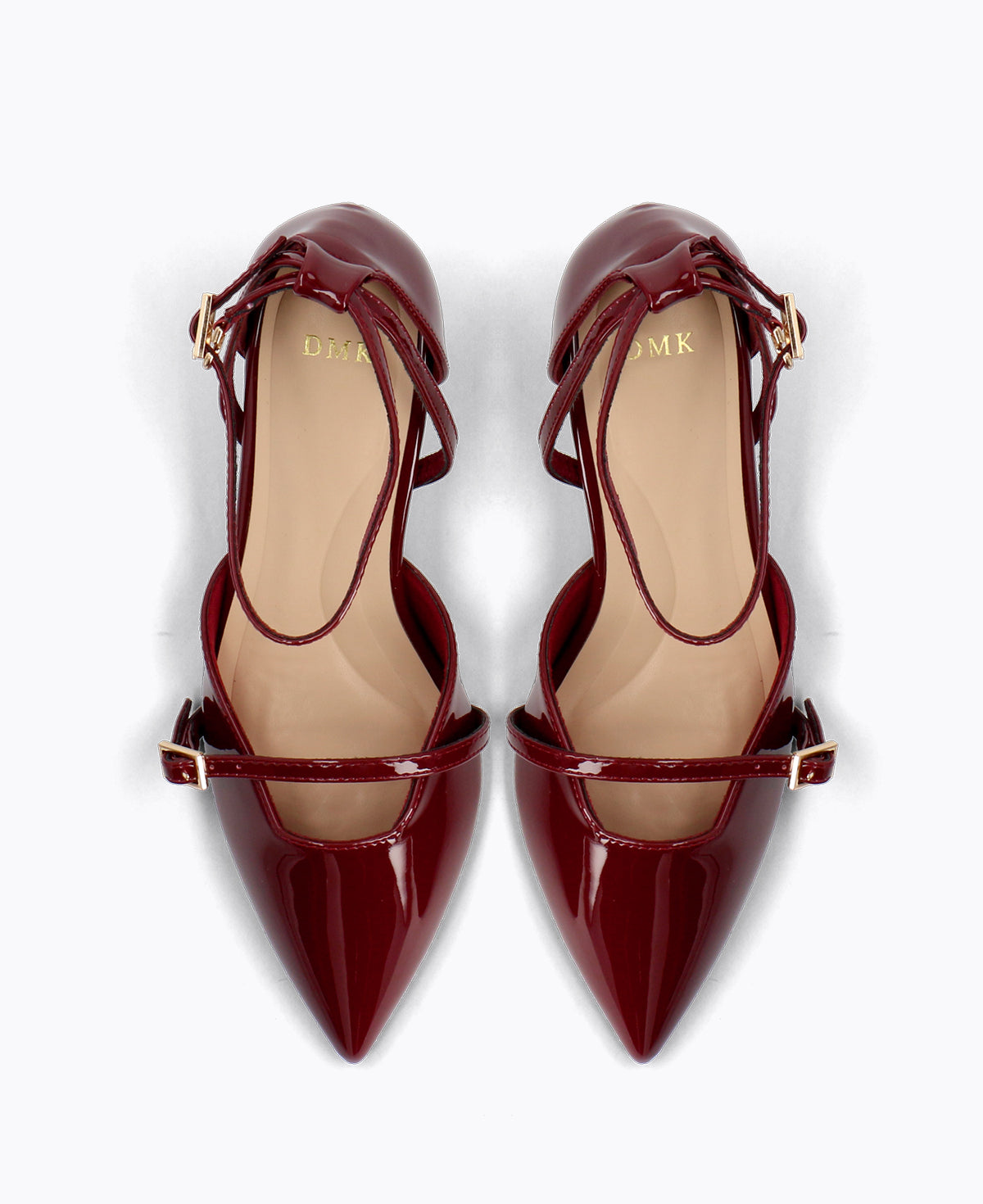 Inez Heel Pumps - Maroon