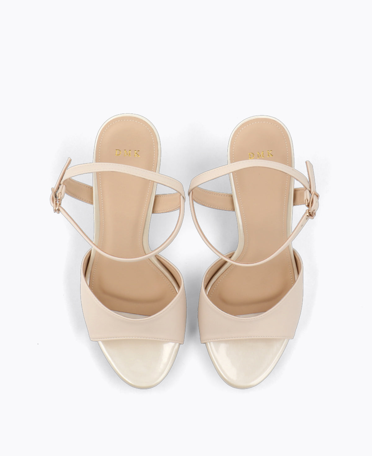 Isadora Platform Heel Sandals - Beige