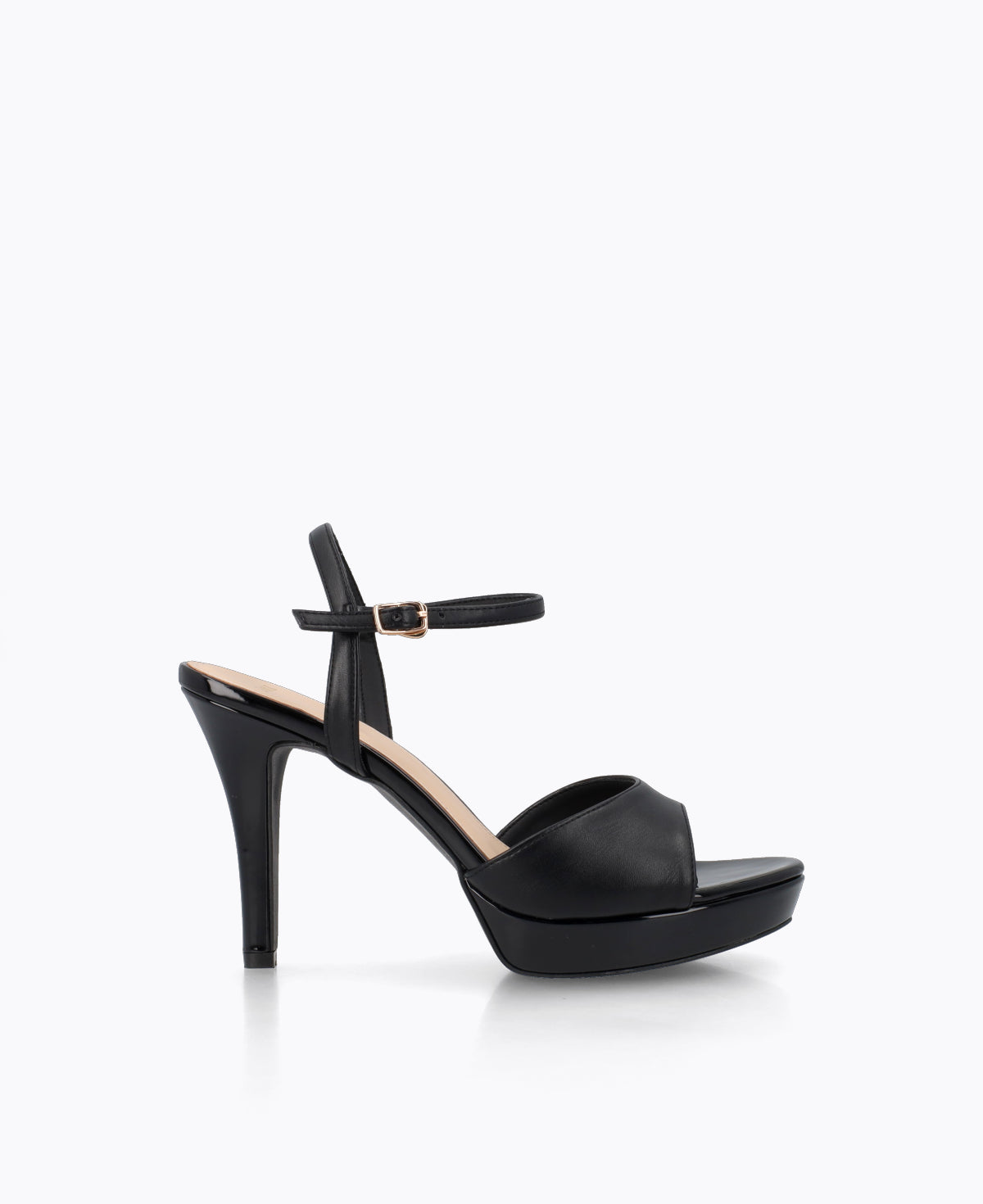Isadora Platform Heel Sandals - Black