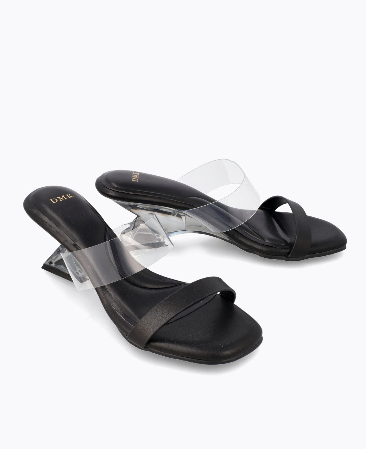 Jackie Heel Sandals - Black