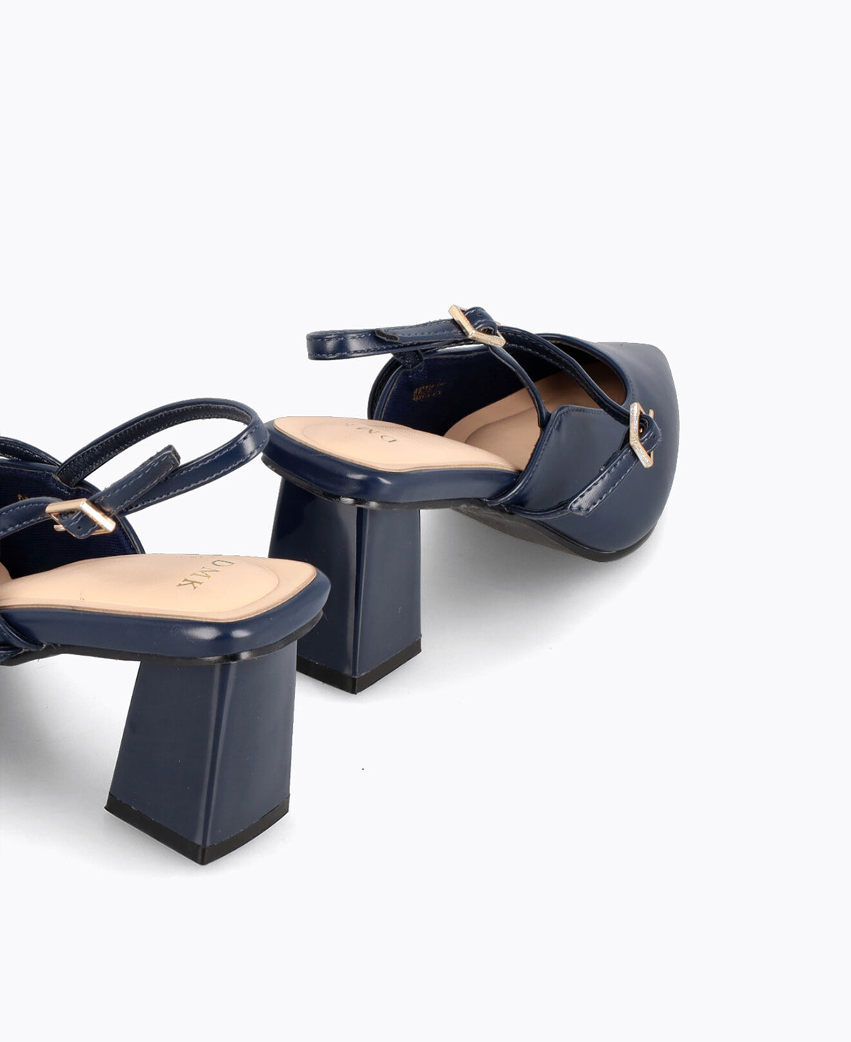 Jazmine Slingback Heel Pumps - Navy