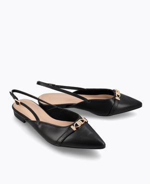 Jean Slingback Pumps - Black