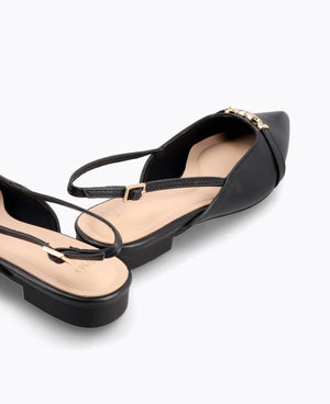 Jean Slingback Pumps - Black