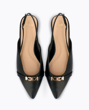 Jean Slingback Pumps - Black
