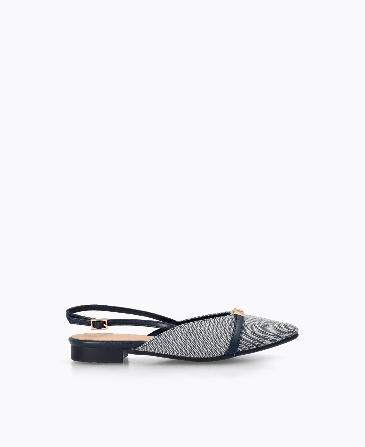 Jean Slingback Pumps - Blue