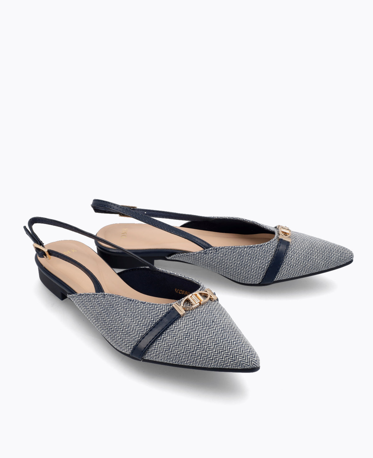 Jean Slingback Pumps - Blue