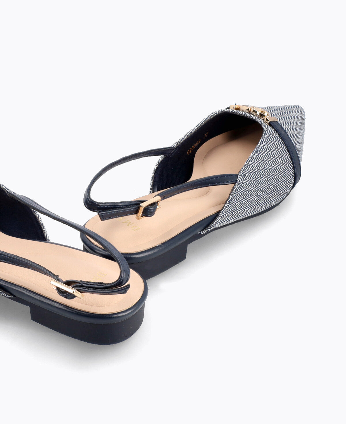 Jean Slingback Pumps - Blue