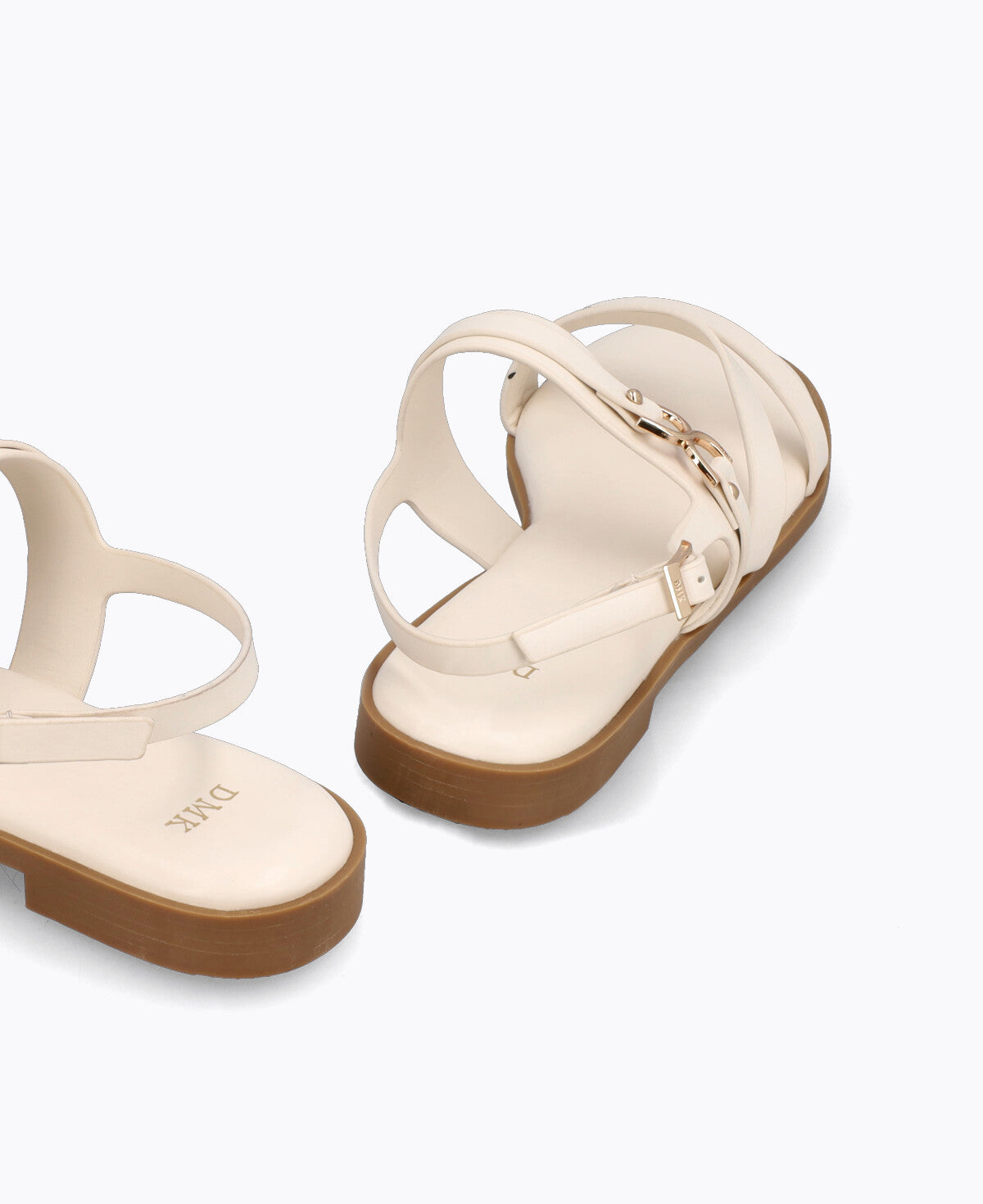 Jolie Flat Sandals - Beige